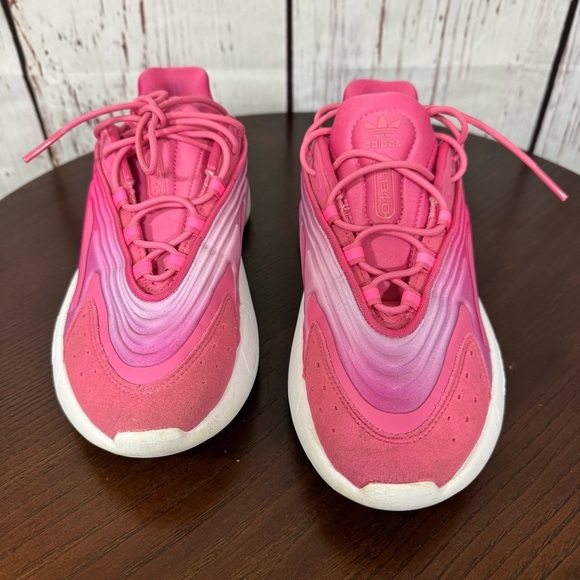 Adidas Ozweego women’s Pink Sneakers Size 7 EUC - Picture 5 of 16